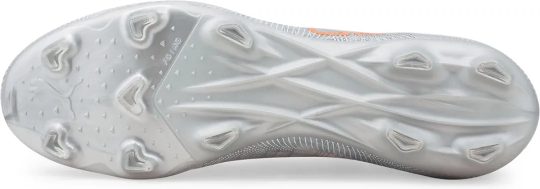 PUMA ULTRA 3.4 Voetbalschoenen FG 44 - Zilver/Oranje
