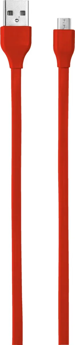 Trust UR Platte Micro-USB Kabel 1m - Rood