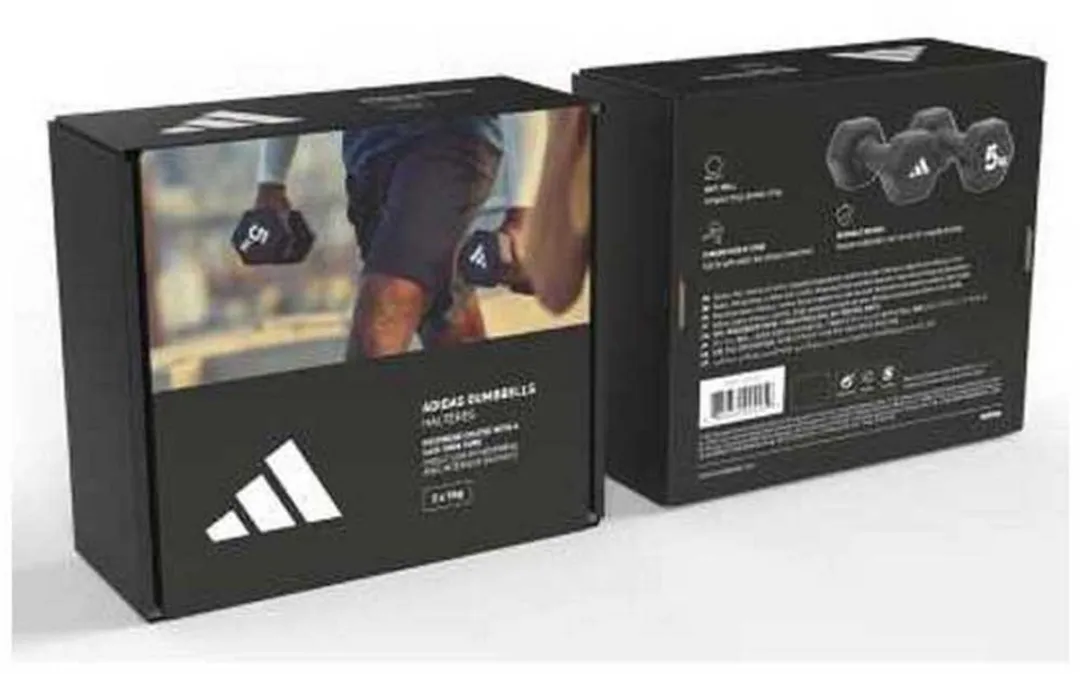 Adidas Fitness Dumbbell 4kg - Zilver