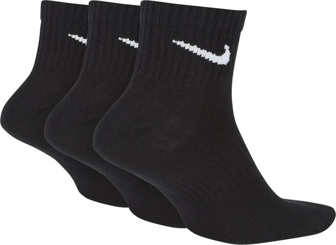 Nike Everyday Lightweight Sokken 3 Stuks - Zwart