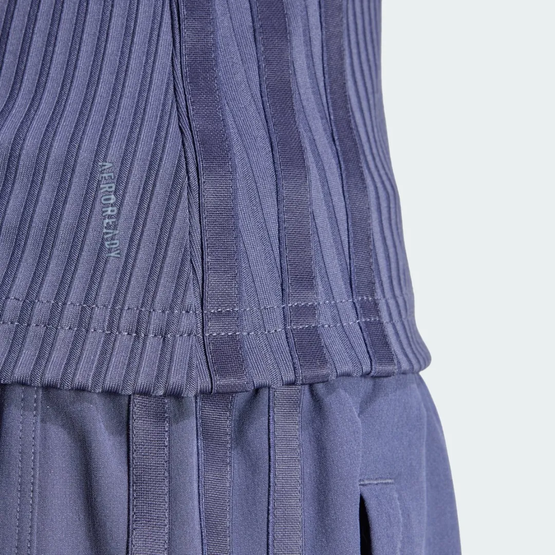adidas Performance All Gym Seasonal Rib Tight Fit Tanktop - Blauw - XS