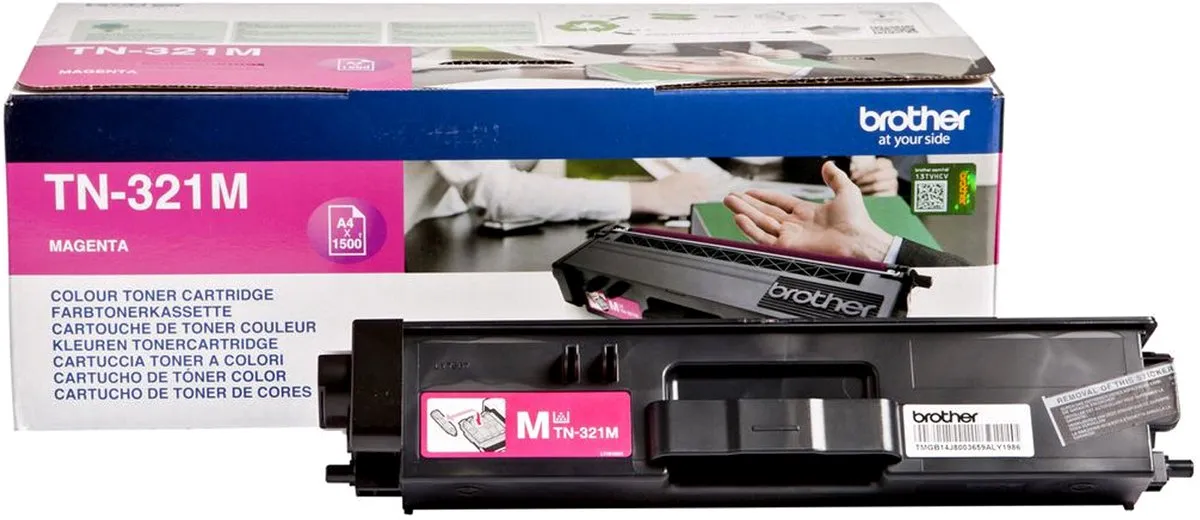 Brother TN-321M Tonercartridge - Magenta - 2500 Pagina's
