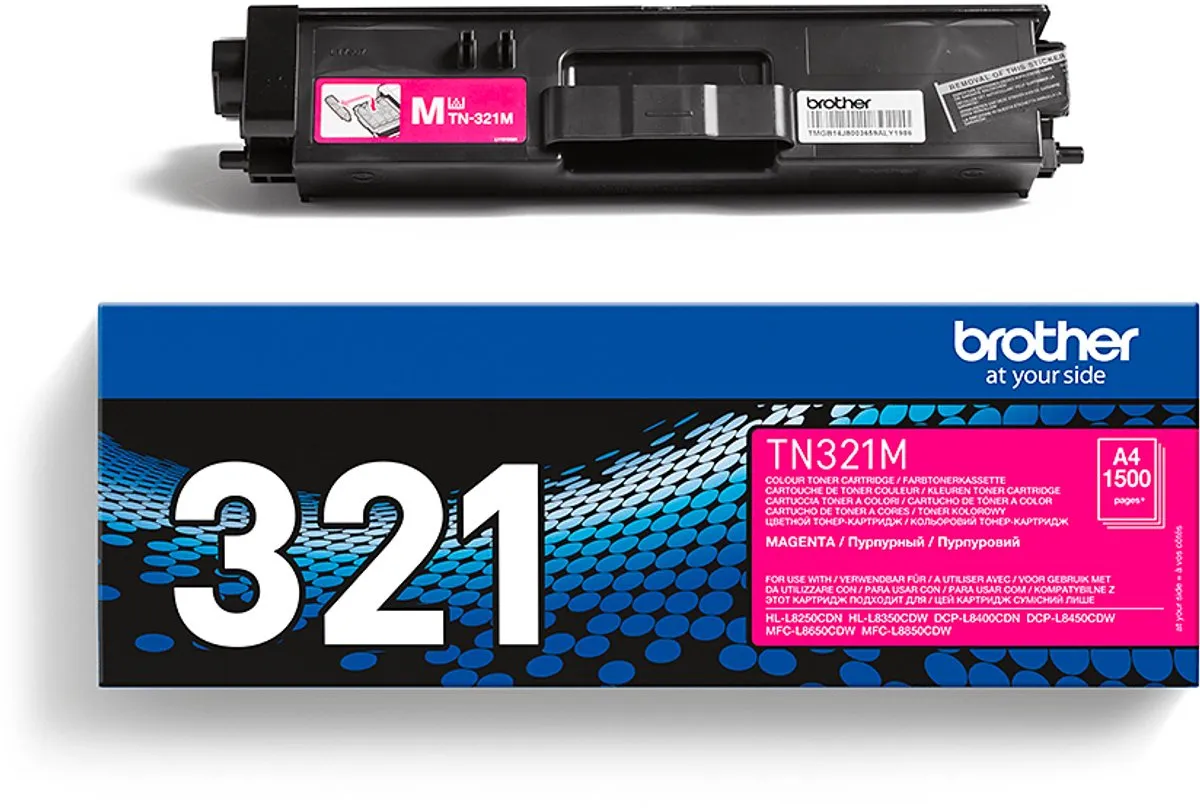Brother TN-321M Tonercartridge - Magenta - 2500 Pagina's