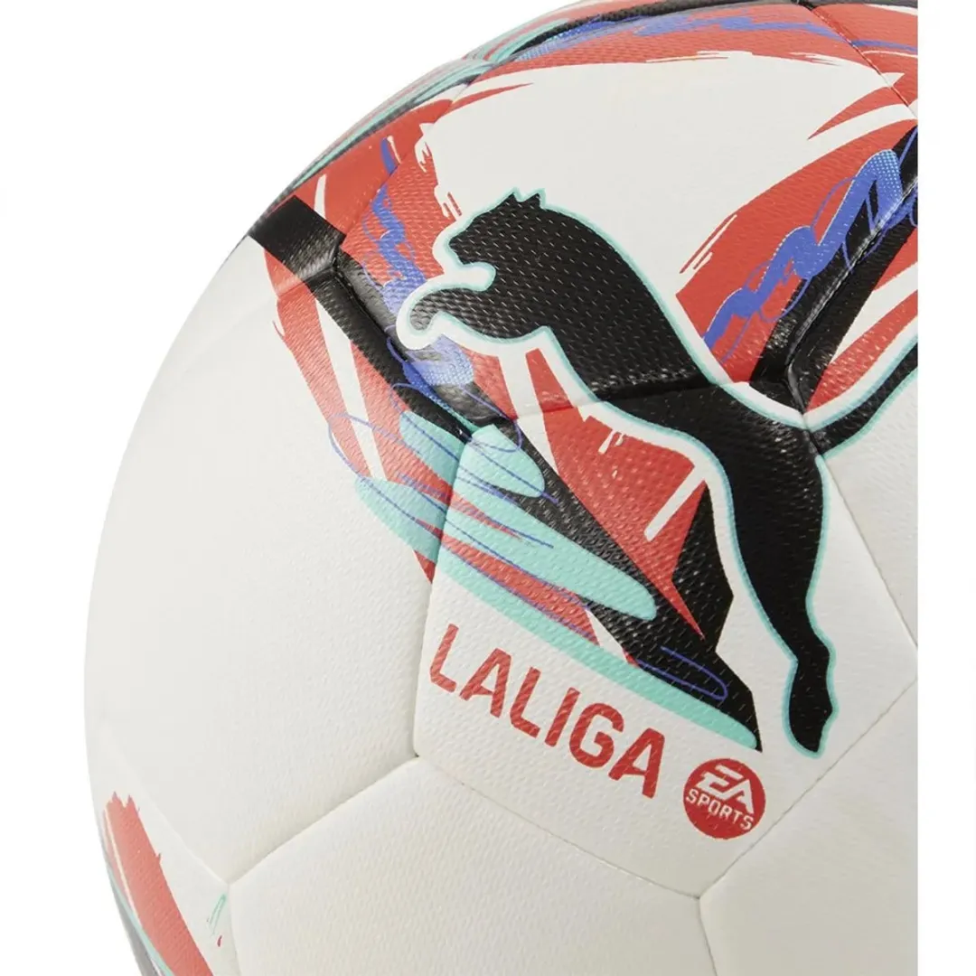 PUMA Orbita LaLiga 1 Hybrid Voetbal - White/Multicolor
