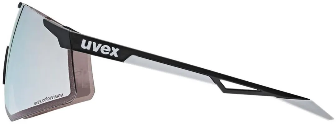 Uvex Pace Perform CV Zonnebril - Transparant Silver CAT3