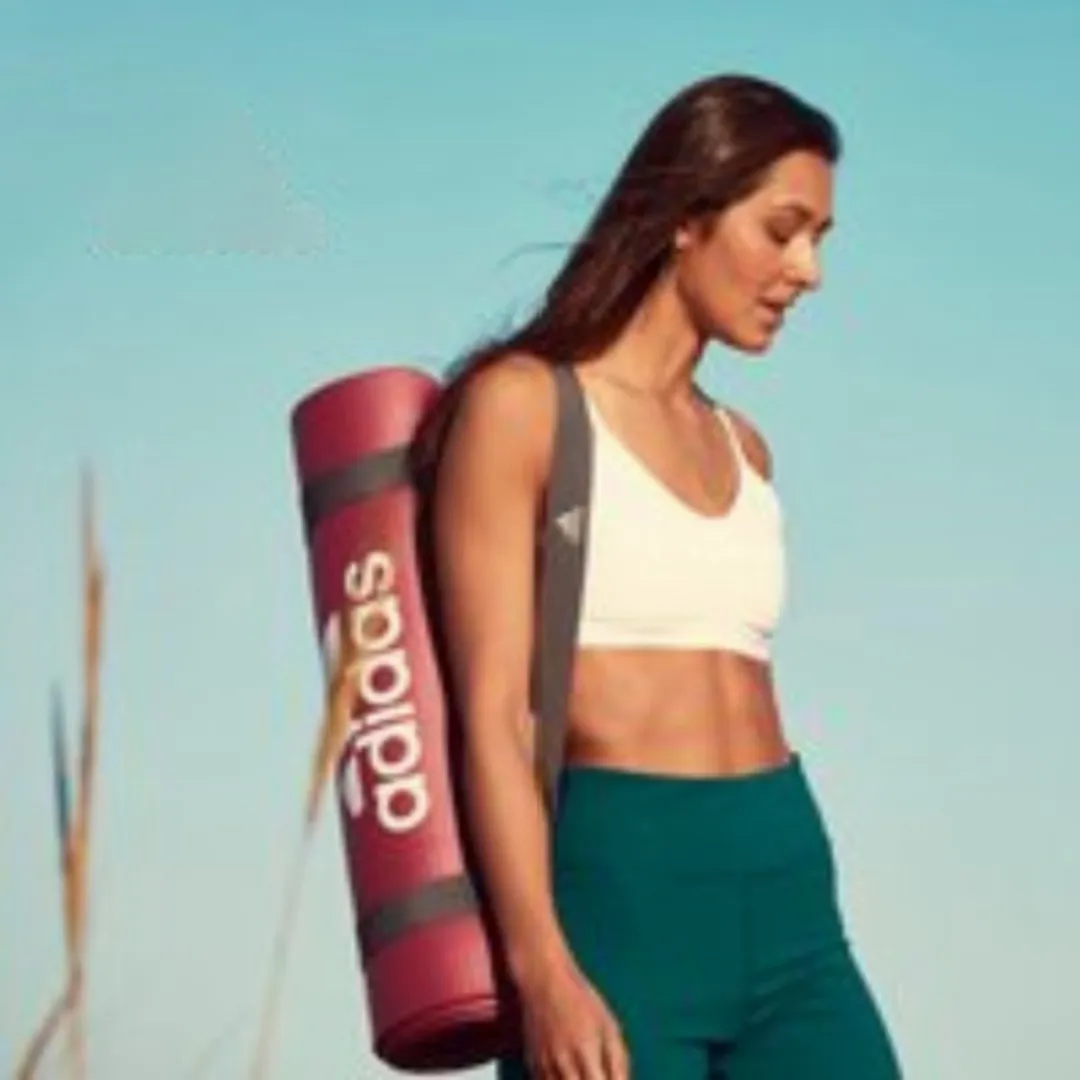adidas ADYG-20400GR Lichtgewicht Trainingsmat - Grijs