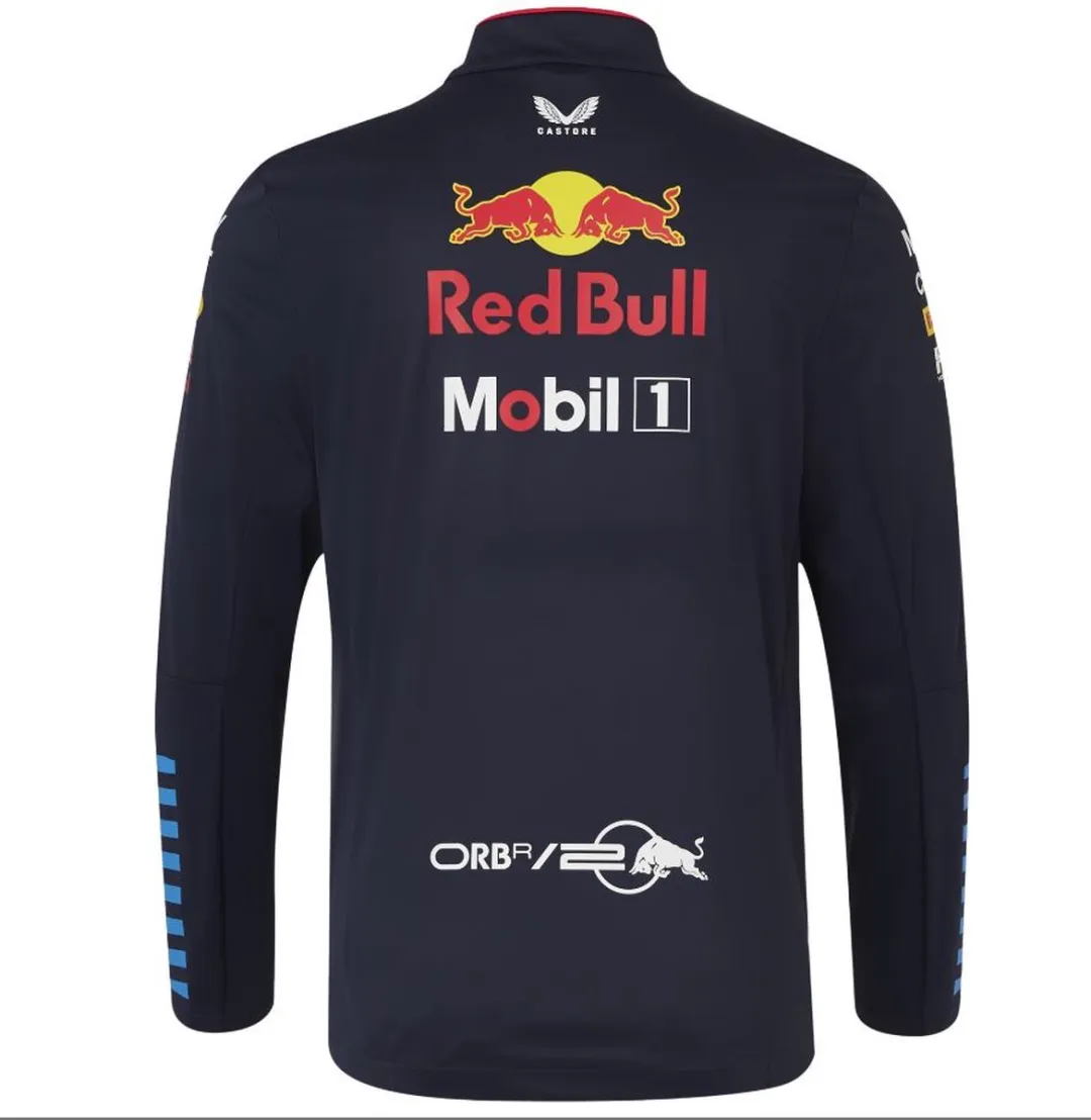 Red Bull Racing Teamline Softshell Jas 2024 - XL - Blauw