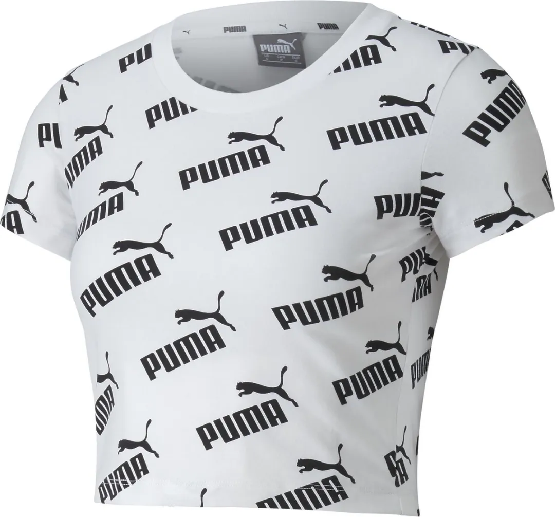 PUMA Amplified AOP Fitted Tee