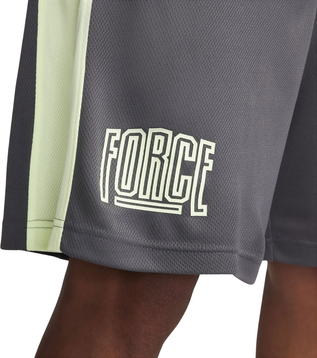 Nike Dri-FIT Starting 5 Short Heren - S - Zwart/Grijs/Groen