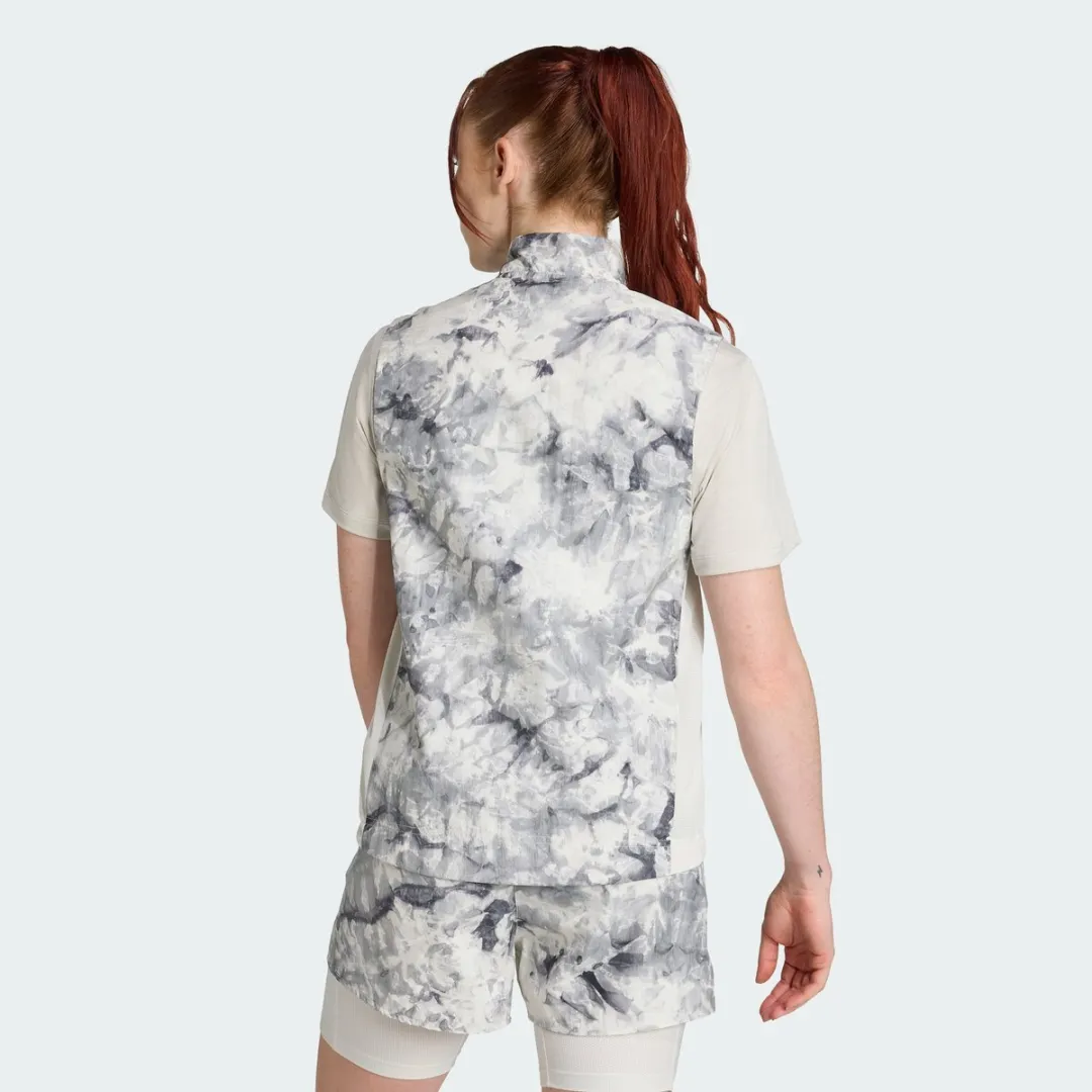 adidas Performance Own The Run Spray Dye Gilet M - Grijs