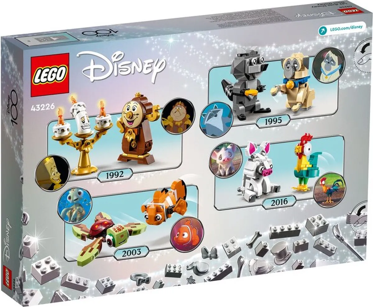 LEGO Disney Classic 43226 Duo's - 553 Stukken - Meerkleurig - afbeelding 5 van 6