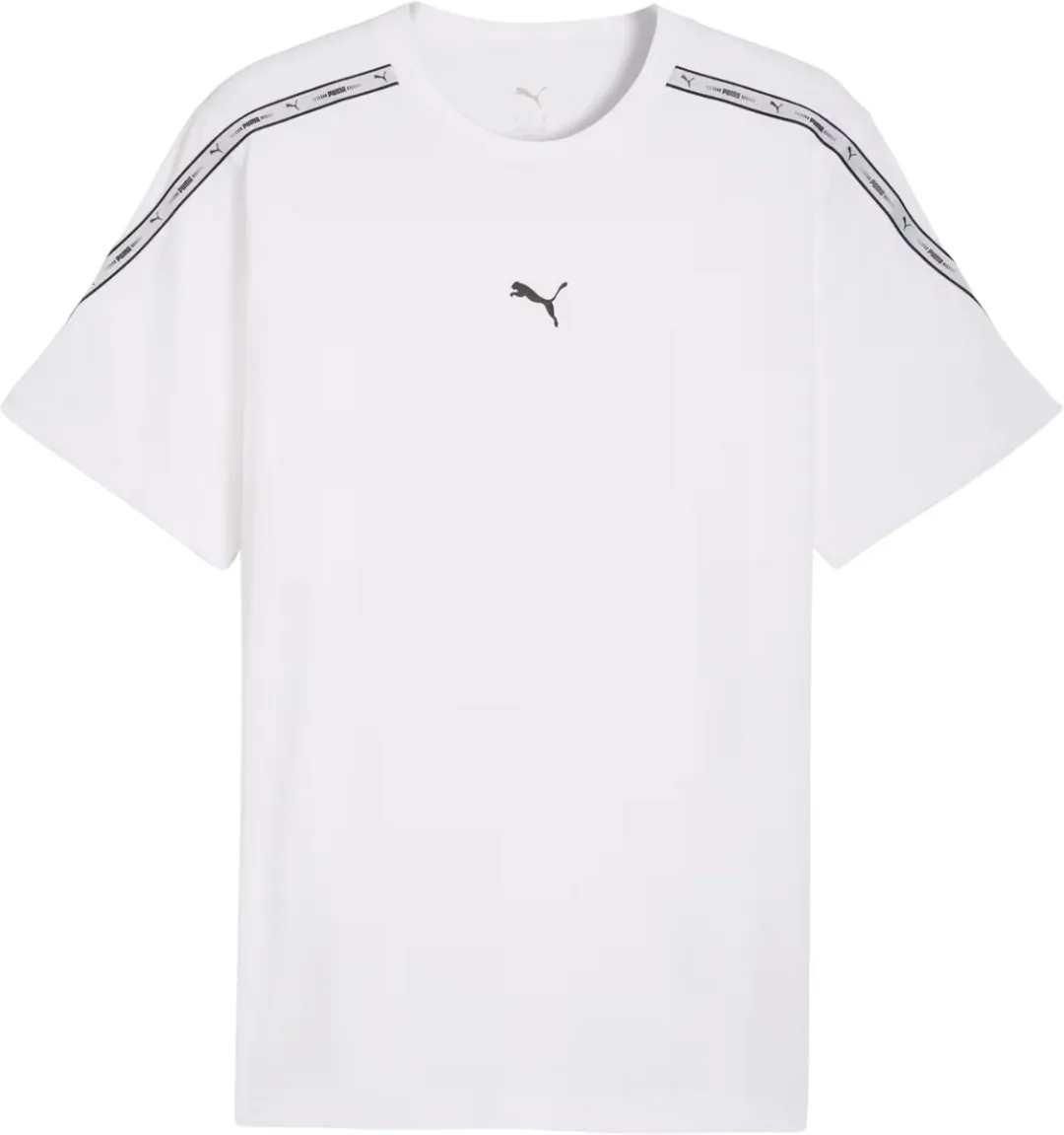 PUMA Tape Tee Heren - L - Wit