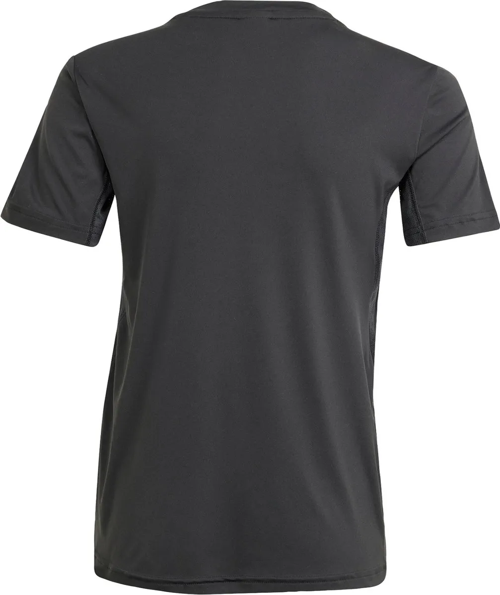 adidas J Team Tee - Zwart - 164