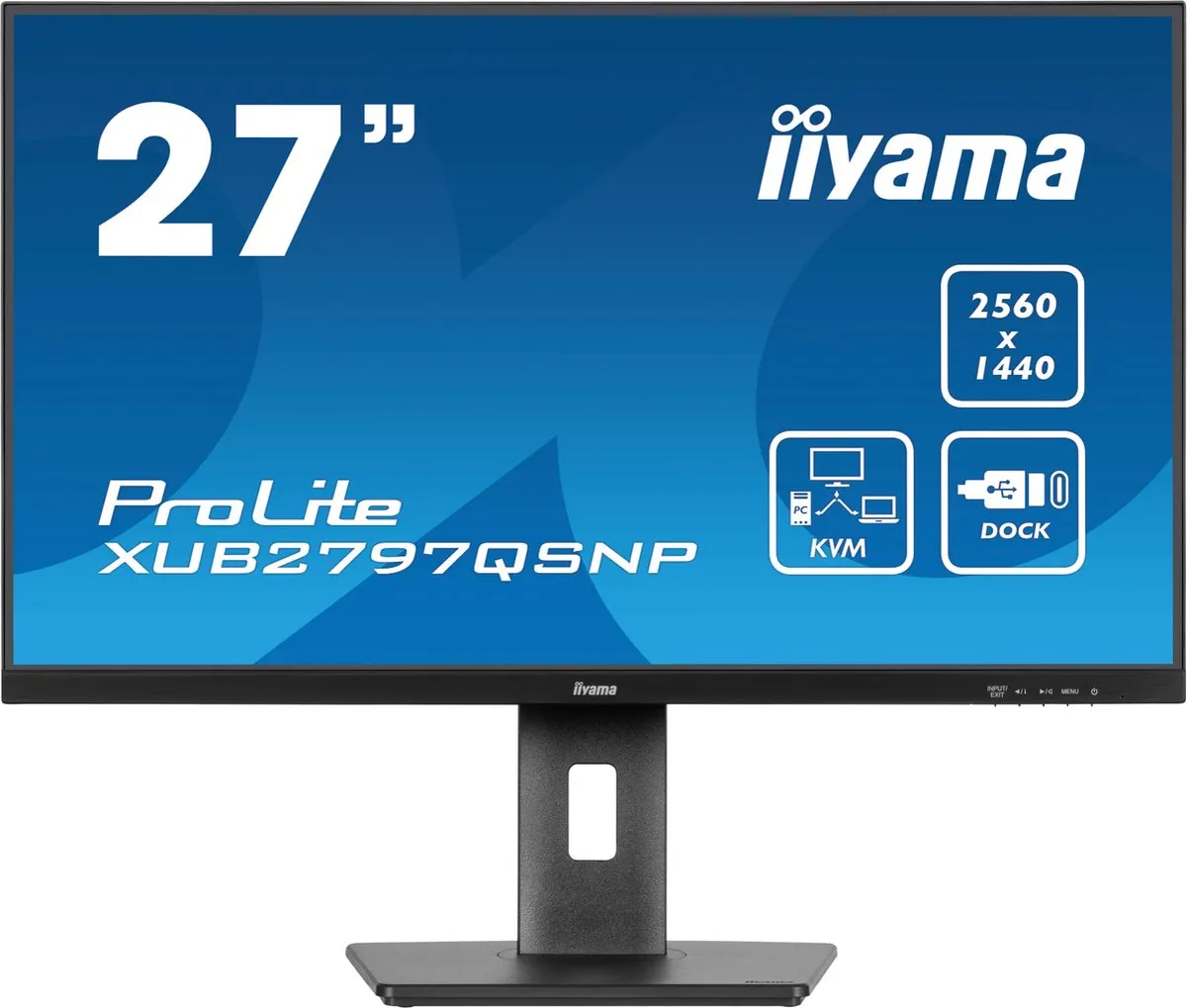 iiyama ProLite XUB2797QSNP-B1 27" QHD IPS Monitor