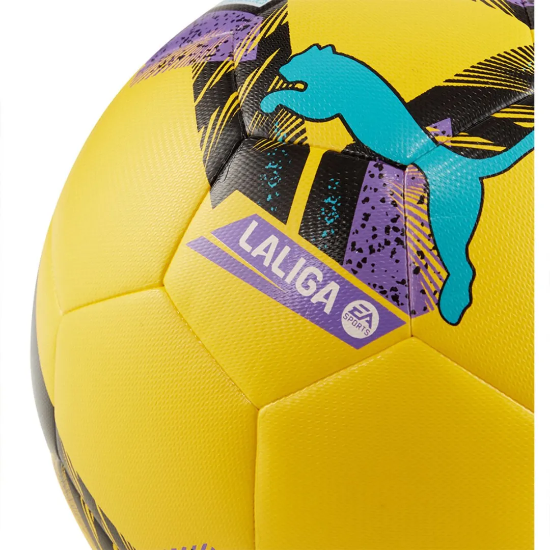 PUMA Orbita LaLiga 1 Hyb Voetbal 4 - Fluo Geel