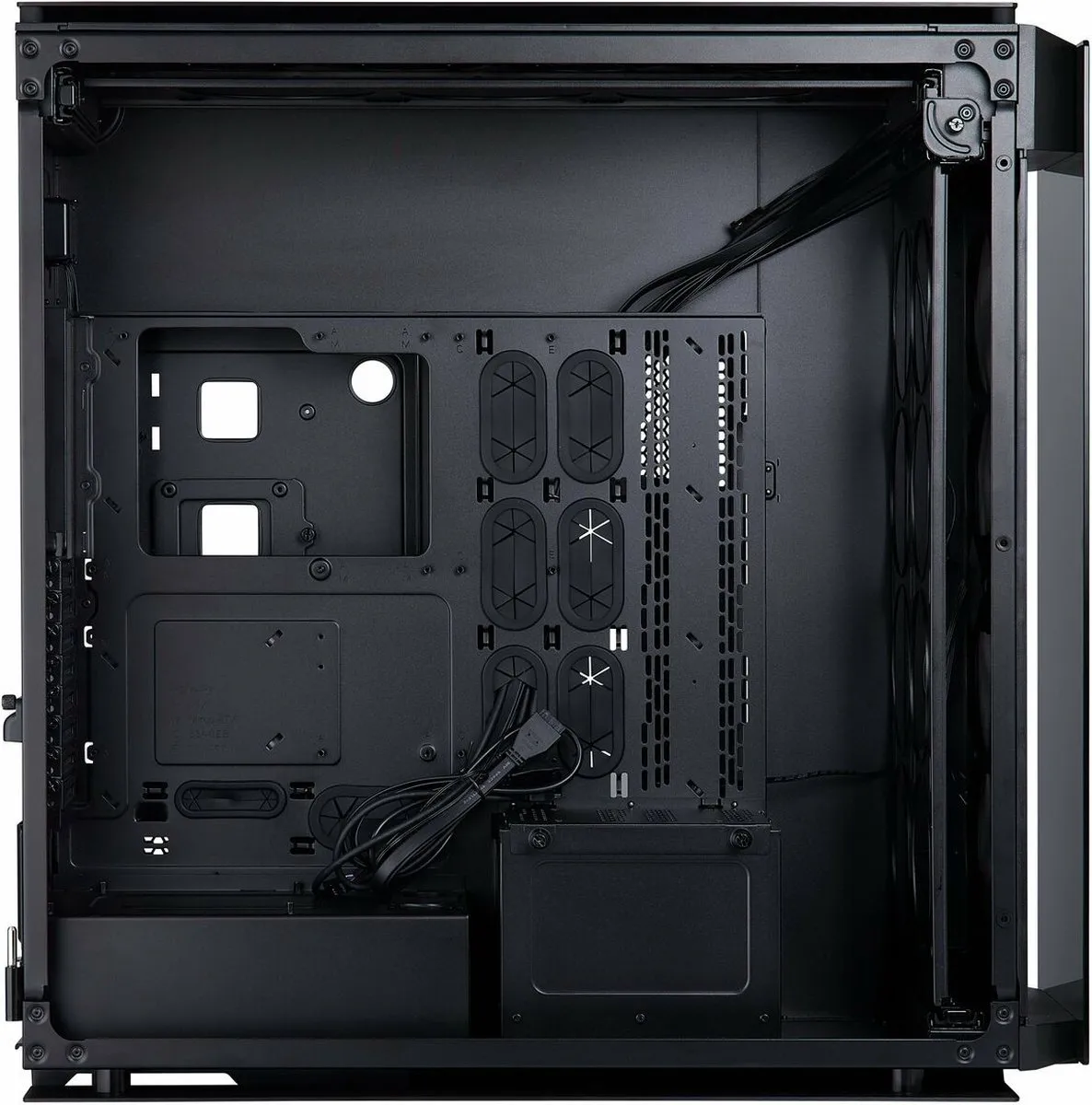 Corsair 1000D Super-Tower ATX Behuizing - Zwart/Grijs