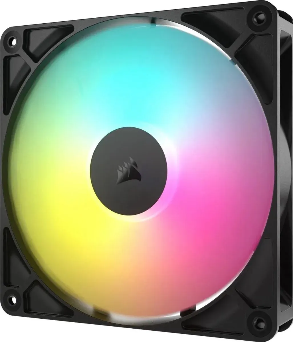 Corsair RS140 ARGB CPU-ventilator CO-9050183-WW - 2x 14cm - Multicolor/Zwart