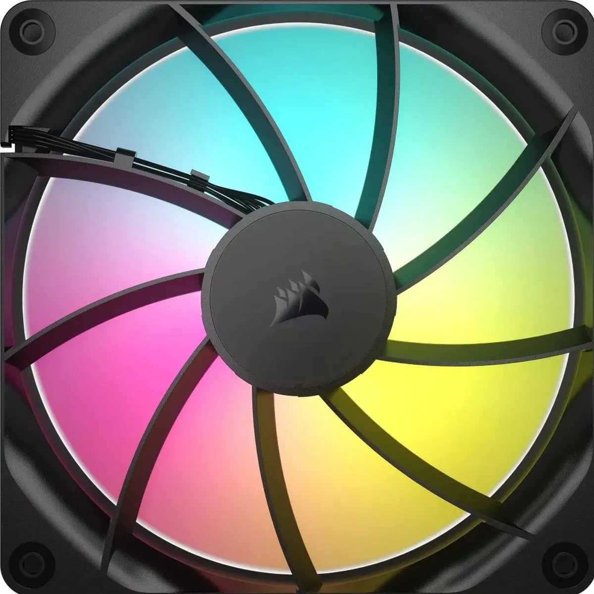 Corsair RS140 ARGB CPU-ventilator CO-9050183-WW - 2x 14cm - Multicolor/Zwart