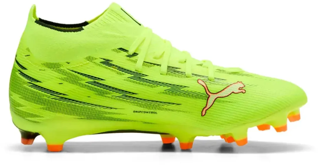 PUMA Ultra 6 Match+ FG/AG Dames Voetbalschoenen - 38.5 - Geel