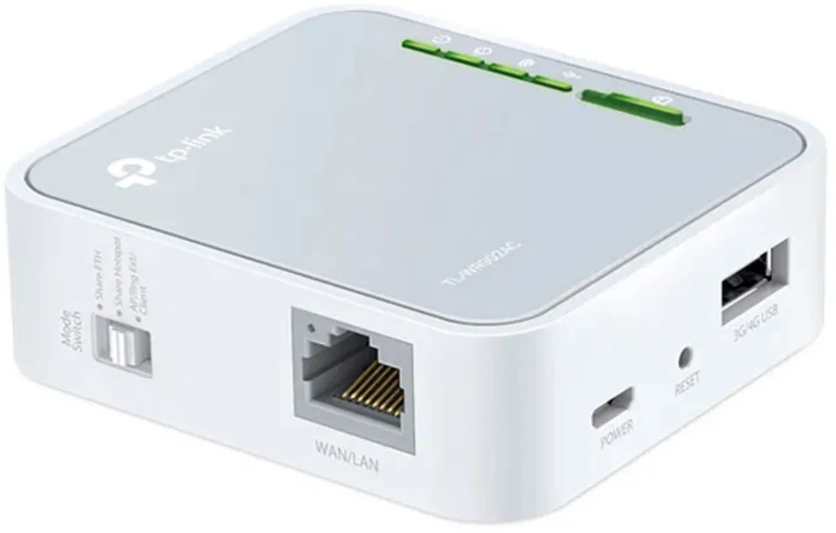 TP-Link TL-WR902AC Mobiele Router - 1x WAN, 1x USB 2.0