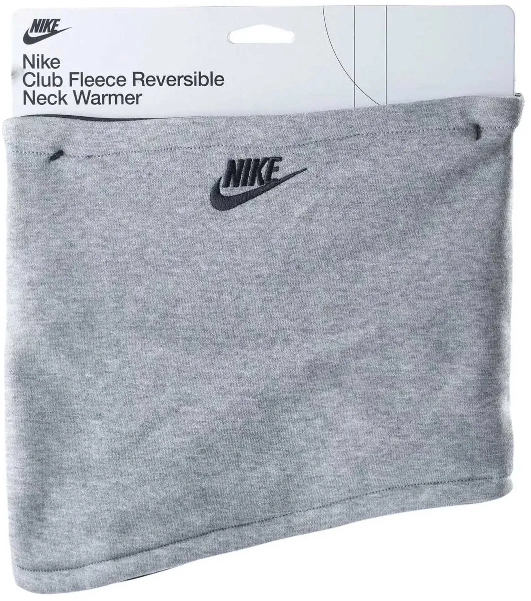 Nike Club Fleece Reversible Neck Warmer - Grijs/Zwart