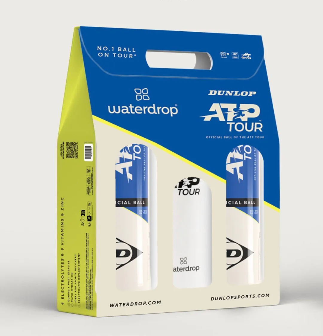Dunlop ATP Tour Tennisballen Waterdrop Giftpack