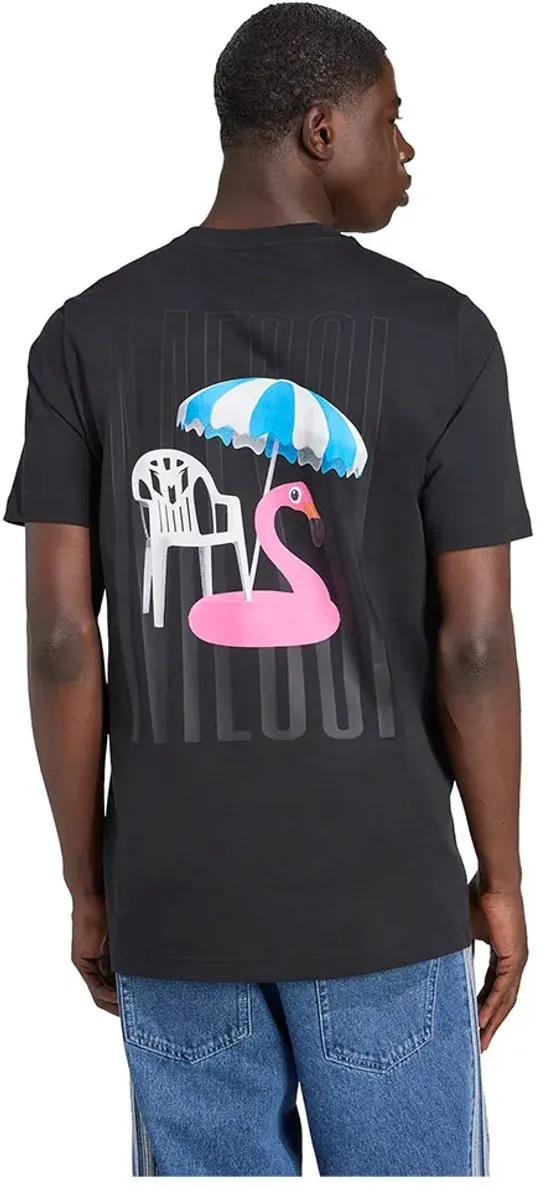 Adidas Messi Icon Graphic T-shirt M - Zwart
