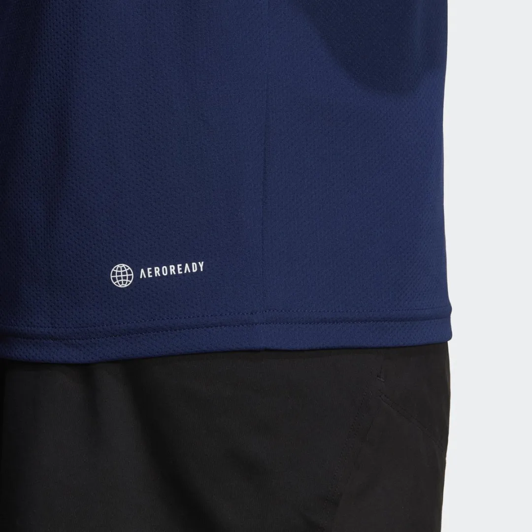 adidas Performance Train Essentials T-shirt IC7429 - Heren - Blauw - S - afbeelding 6 van 6