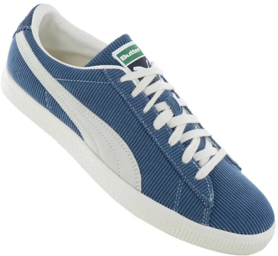 PUMA x Butter Goods Basket VTG Vintage Heren Sneakers - Blauw - Maat 41