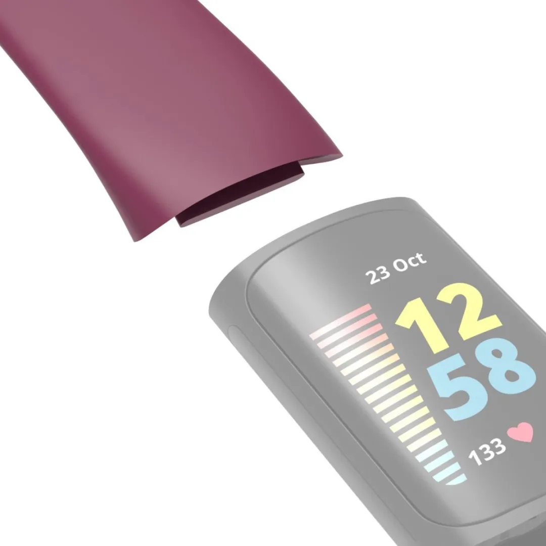 Hama Polsband Fitbit Charge 5 - Bordeaux
