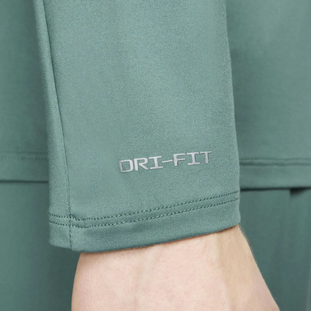 Nike Dri-FIT Element Flash Half-Zip Hardloopshirt Heren S - Groen
