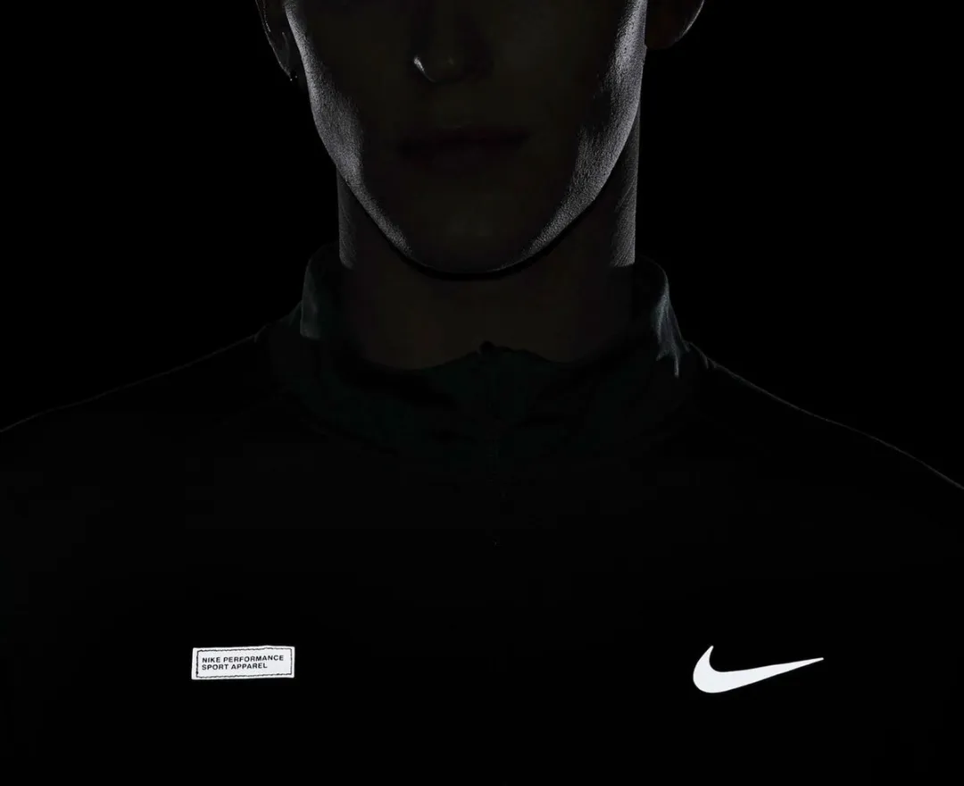 Nike Dri-FIT Element Flash Half-Zip Hardloopshirt Heren S - Groen
