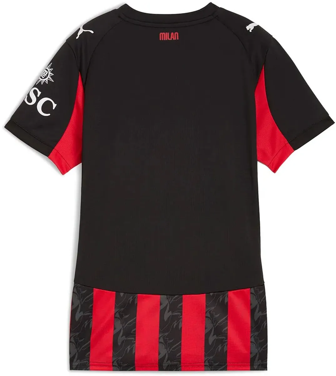 PUMA AC Milan Replica 25/26 Thuis Dames T-shirt - XS - Rood