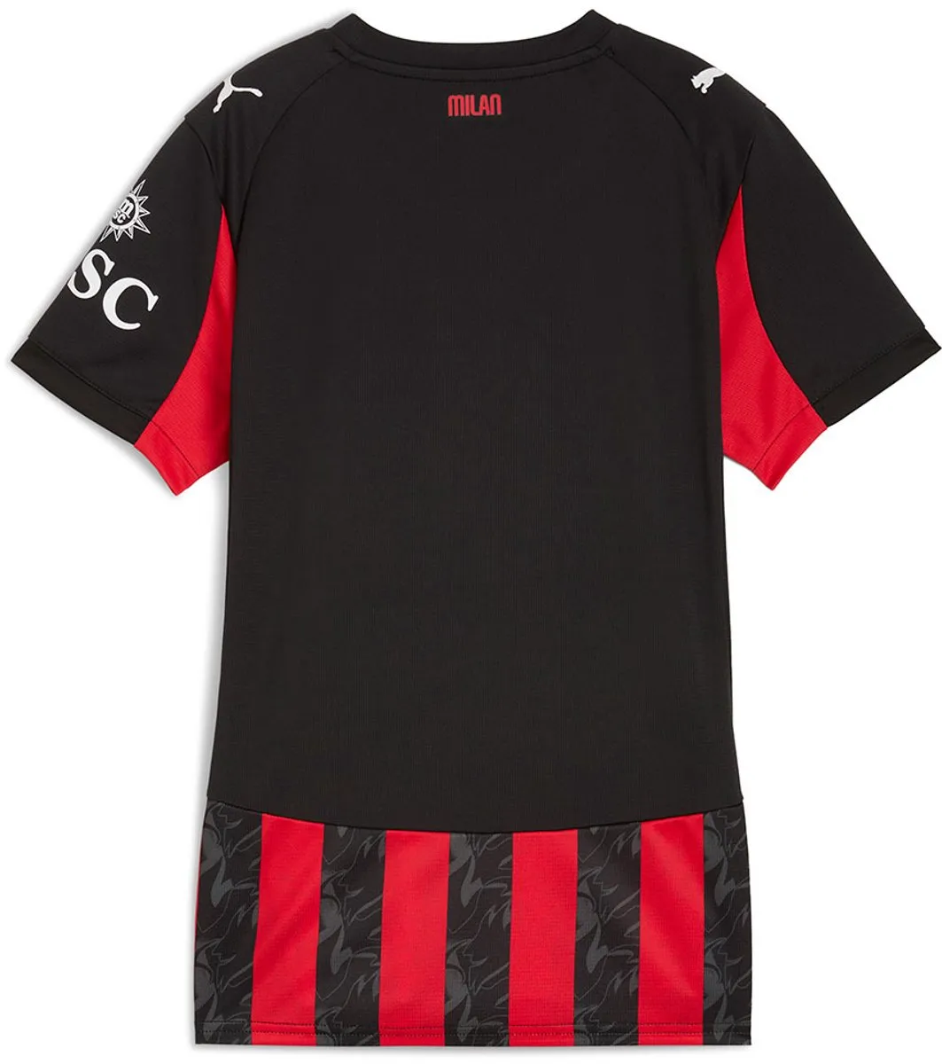 PUMA AC Milan Replica 25/26 Thuis Dames T-shirt - XS - Rood