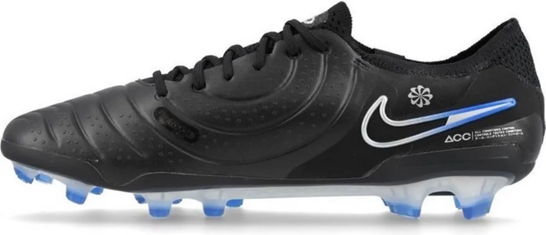Nike Tiempo Legend Elite FG Voetbalschoenen 44 - Zwart/Blauw