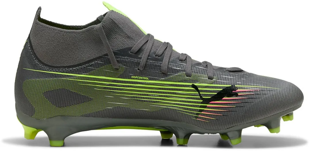 PUMA Ultra 5 Match+ FG/AG Voetbalschoenen - EU 40 - Grijs