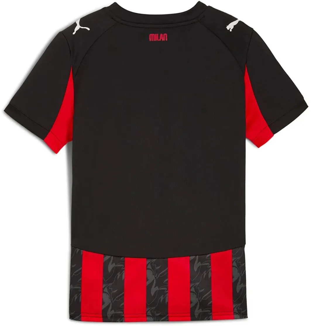 PUMA AC Milan Replica 25/26 Thuis T-shirt Junior - Rood 5-6 jaar