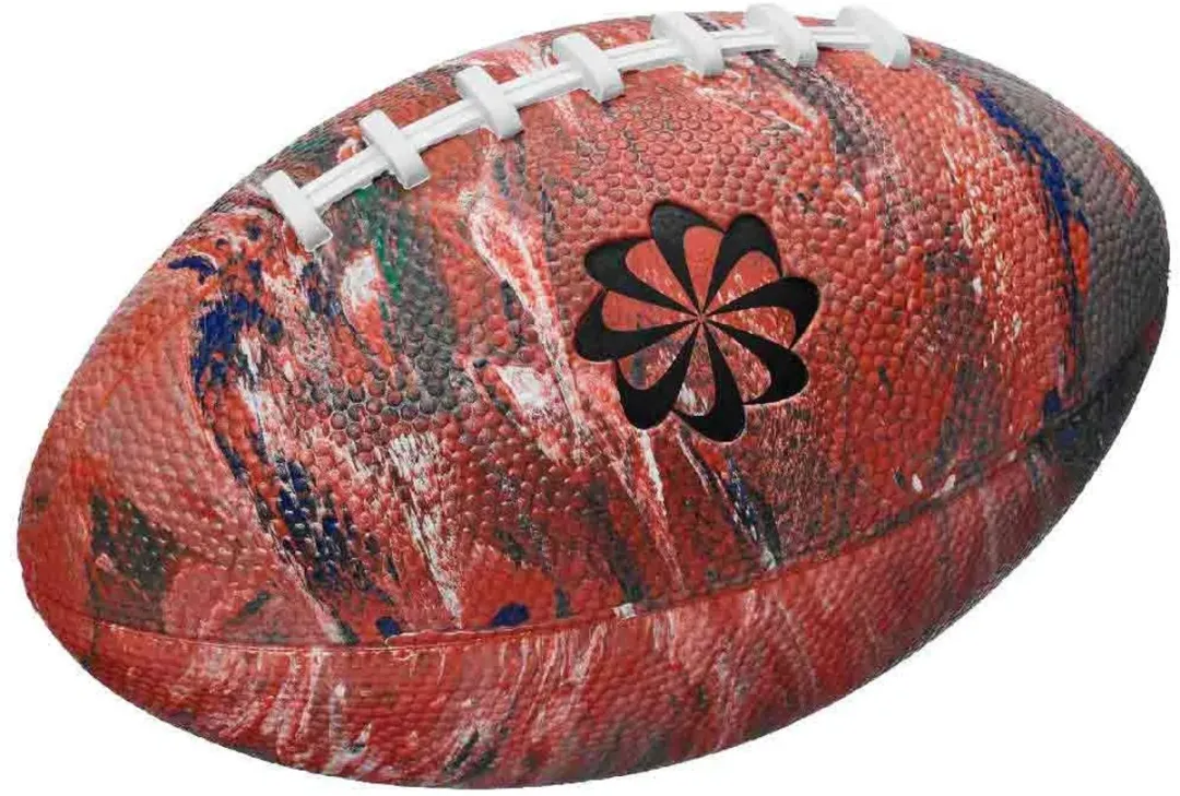 Nike MINI Rugbybal Next Nature - Maat 5 - Oranje/Multicolor