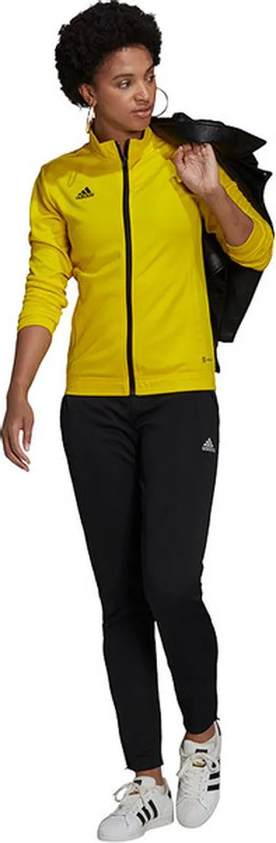 adidas Entrada 22 Track Jacket Dames - XS - Geel
