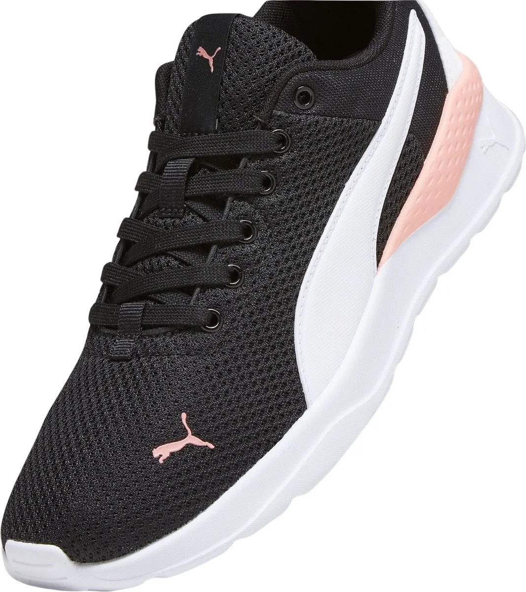 PUMA Sneakers 38 - Zwart/Wit/Rozig
