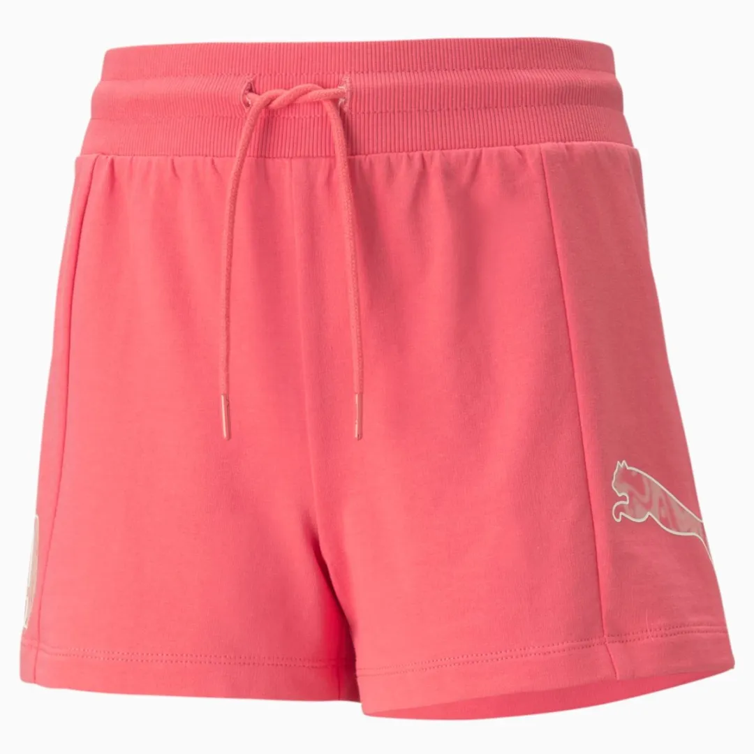 PUMA Power Summer Hi Korte Broek - 3-4 jaar Roze