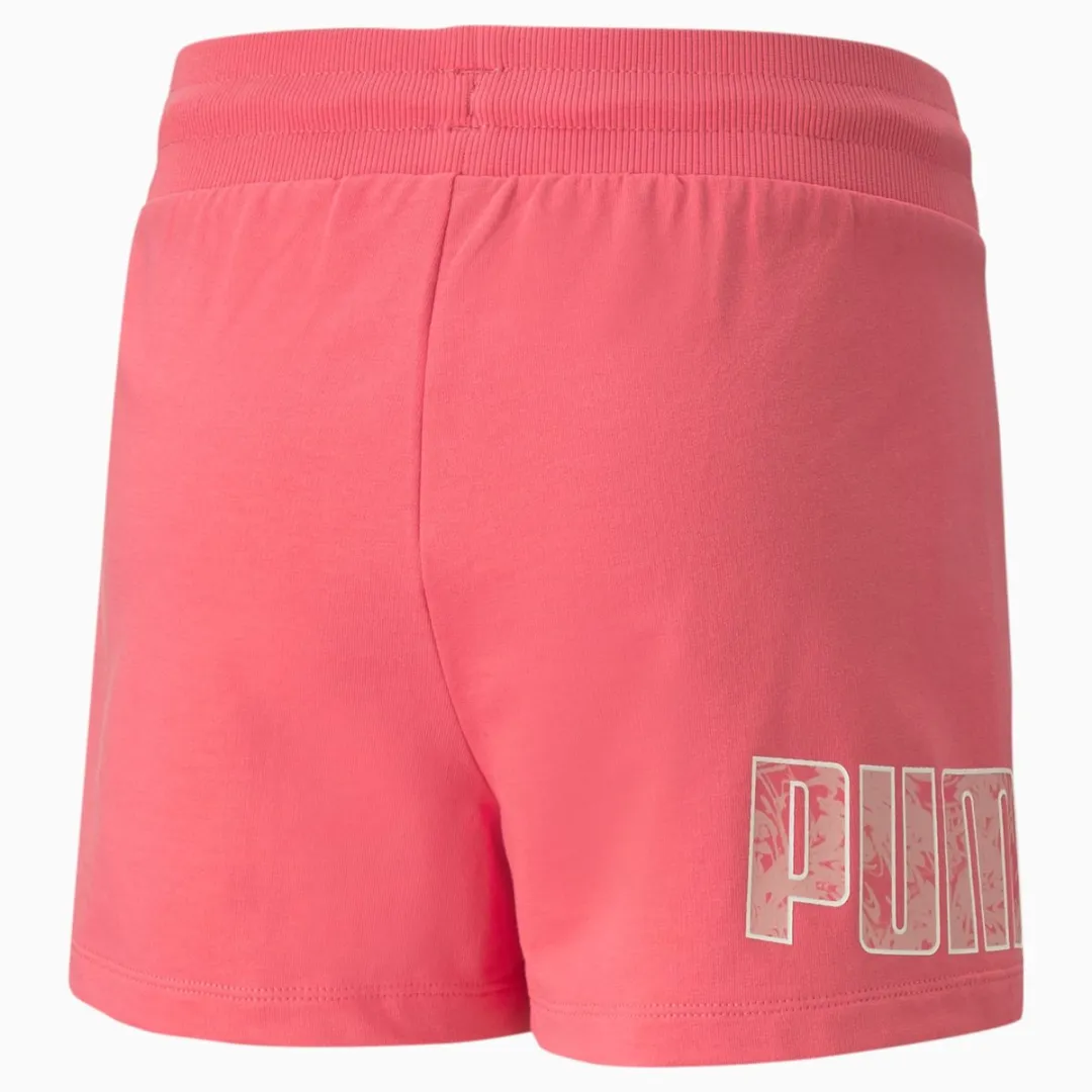 PUMA Power Summer Hi Korte Broek - 3-4 jaar Roze