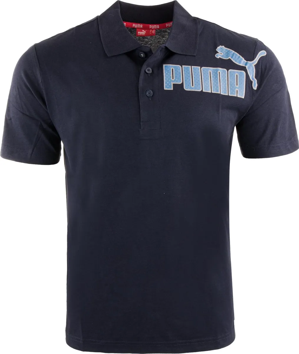 PUMA Heren Polo - Blauw M