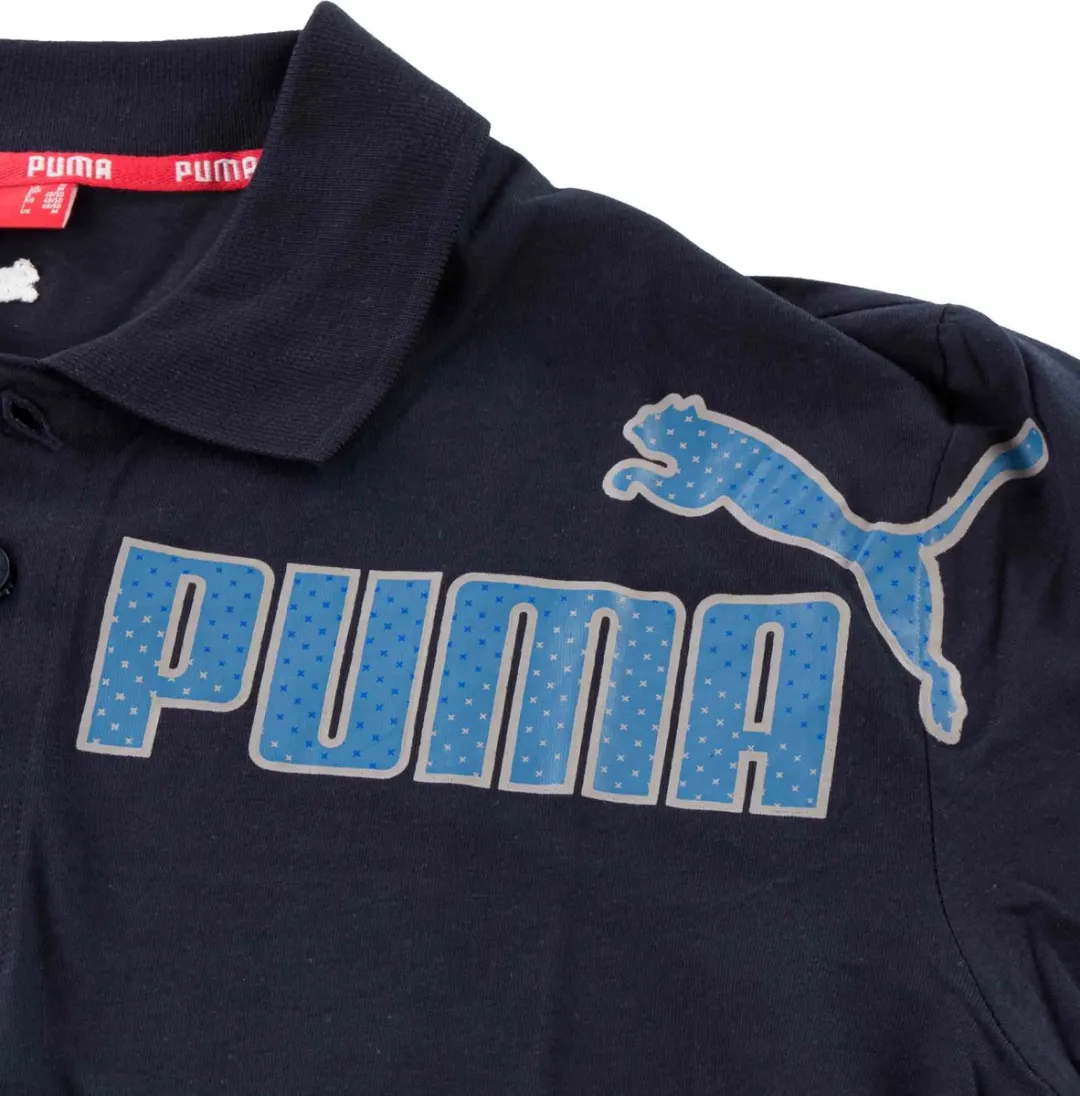 PUMA Heren Polo - Blauw M