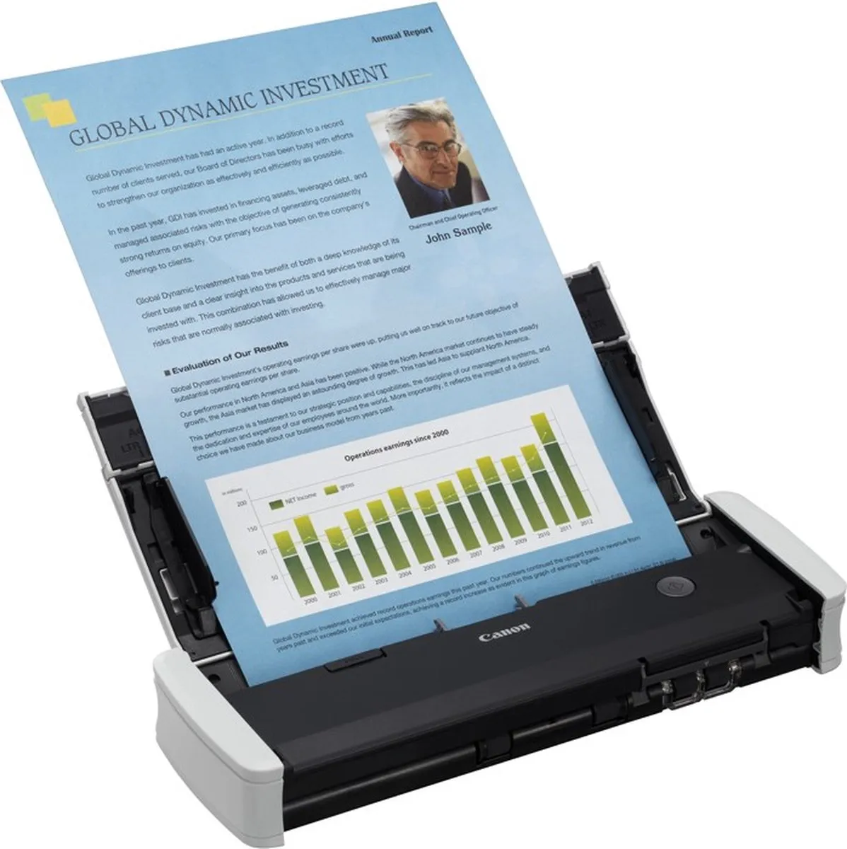 Canon imageFORMULA R10 Mobiele Scanner 4861C003 - Wit