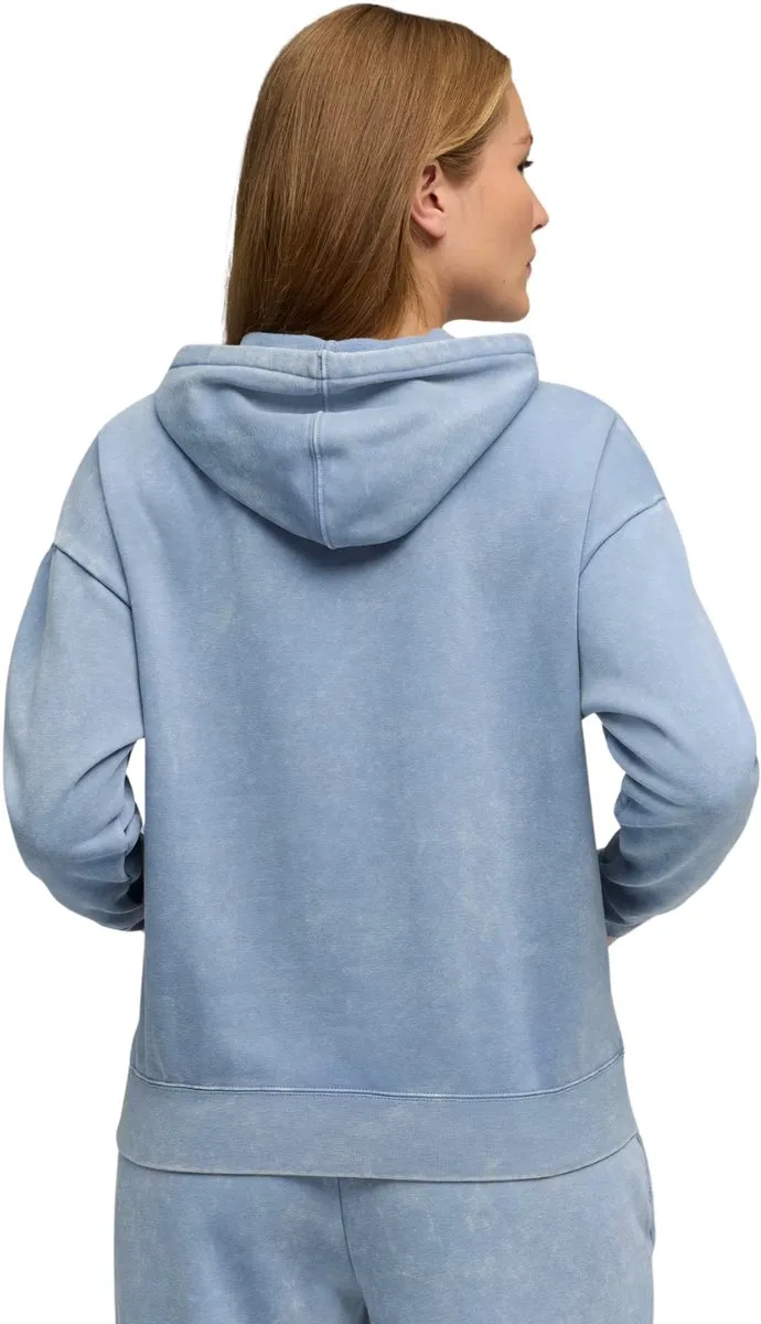PUMA Elevated Relaxed Wash Hoodie Dames - Blauw L