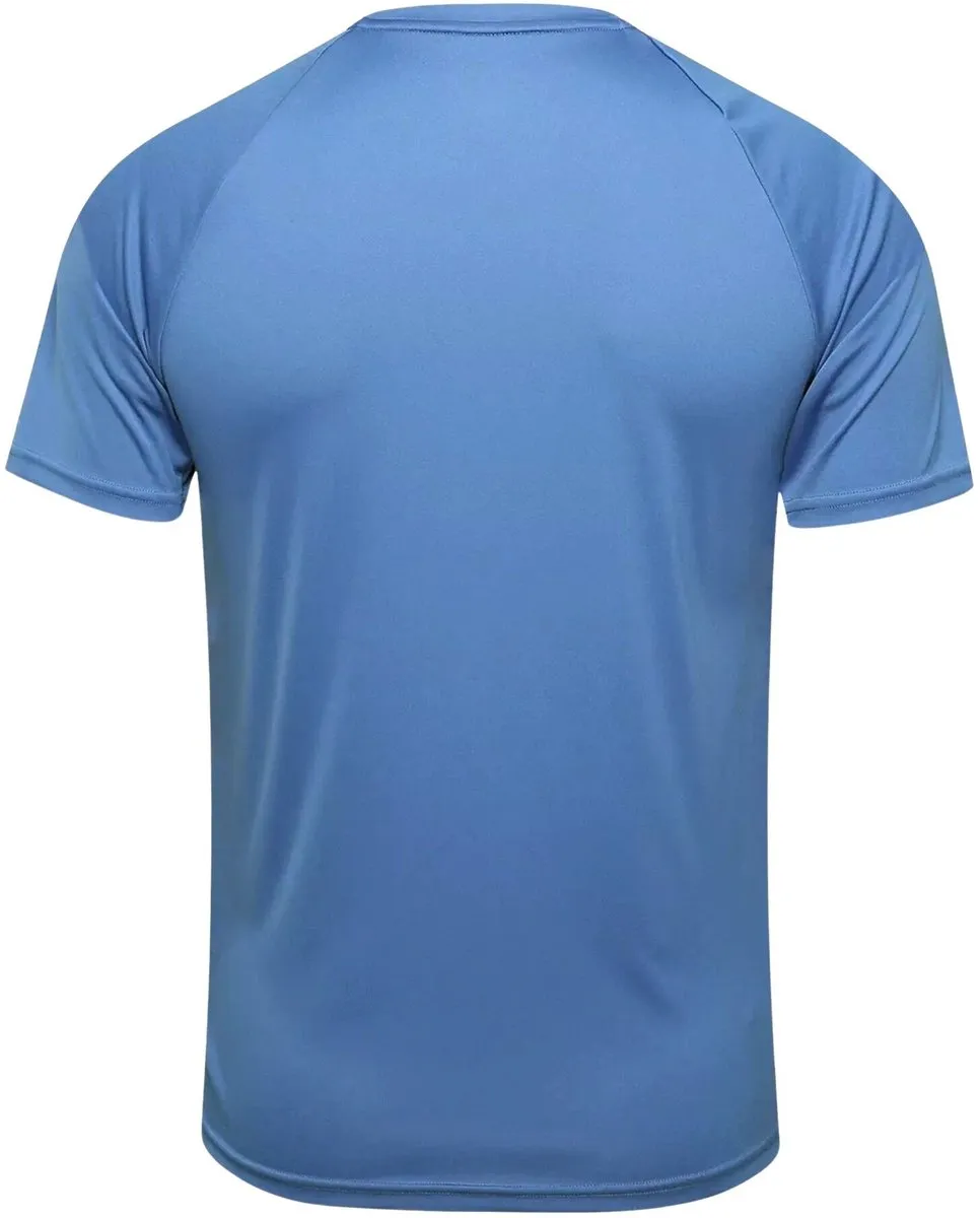 Nike Essential Short Sleeve Hydroguard Shirt Heren XL - Blauw