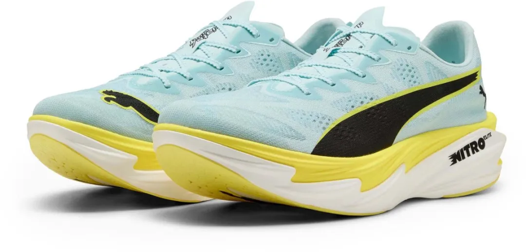 PUMA Deviate Nitro Elite 4 Hardloopschoenen 41 - Lichtblauw