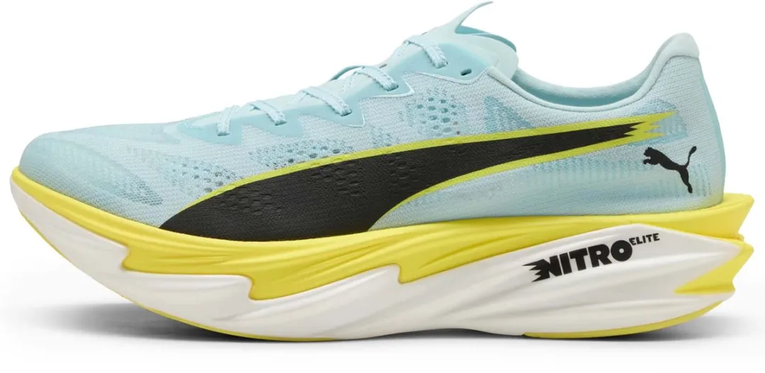PUMA Deviate Nitro Elite 4 Hardloopschoenen 41 - Lichtblauw