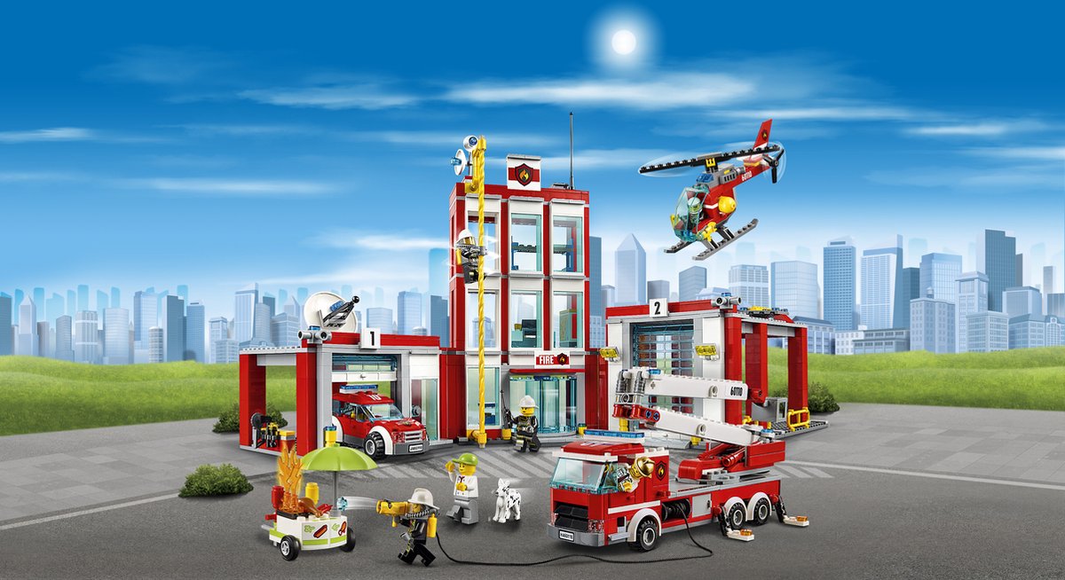 LEGO City Brandweerkazerne - 60110